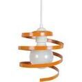 Luminaire sur Grenoble : Lustres, suspensions et plafonniers Tosel Suspension g&eacute;om&eacute;trique m&eacute;tal orange Orange Unique. . Maison & D&eacute;co > Lustres, suspensions et plafonniers.