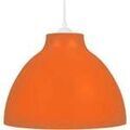 Luminaire sur Grenoble : Lustres, suspensions et plafonniers Tosel Suspension d&ocirc;me m&eacute;tal orange Orange Unique. . Maison & D&eacute;co > Lustres, suspensions et plafonniers.