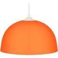Lustres, suspensions et plafonniers Tosel Suspension d&ocirc;me m&eacute;tal orange Orange Unique. . Maison & D&eacute;co > Lustres, suspensions et plafonniers. Grenoble
