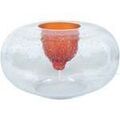 Luminaire sur Grenoble : Lampes de bureau Tosel Lampe a poser bomb&eacute; verre orange Orange Unique. . Maison & D&eacute;co > Lampes de bureau.