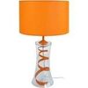 Lampes de bureau Tosel Lampe a poser &eacute;vas&eacute;e verre orange Orange Unique. . Maison & D&eacute;co > Lampes de bureau.