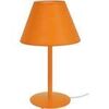 Lampes de bureau Tosel Lampe a poser demi-cylindrique m&eacute;tal orange Orange Unique. . Maison & D&eacute;co > Lampes de bureau.