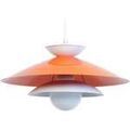 Lustres, suspensions et plafonniers Tosel Suspension conique m&eacute;tal orange Orange Unique. . Maison & D&eacute;co > Lustres, suspensions et plafonniers. Grenoble