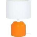 Lampes de bureau Tosel Lampe de chevet cylindrique bois orange et blanc Orange Unique. . Maison & D&eacute;co > Lampes de bureau. Grenoble