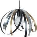 Lustres, suspensions et plafonniers Tosel Suspension abstract m&eacute;tal paille multicolore Beige Unique. . Maison & D&eacute;co > Lustres, suspensions et plafonniers.