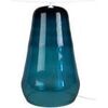 Lampes de bureau Tosel Lampe de chevet conique verre p&eacute;trole et blanc Bleu Unique. . Maison & D&eacute;co > Lampes de bureau.