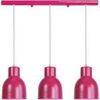 Lustres, suspensions et plafonniers Tosel Lustre bar m&eacute;tal rose Rose Unique. . Maison & D&eacute;co > Lustres, suspensions et plafonniers.