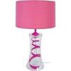 Lampes de bureau Tosel Lampe a poser &eacute;vas&eacute;e verre rose Rose Unique. . Maison & D&eacute;co > Lampes de bureau.