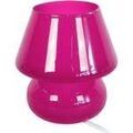 Lampes de bureau Tosel Lampe de chevet champignon verre rose fuchsia Rose Unique. . Maison & D&eacute;co > Lampes de bureau. Grenoble