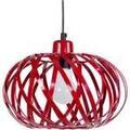 Lustres, suspensions et plafonniers Tosel Suspension globe m&eacute;tal rouge Rouge Unique. . Maison & D&eacute;co > Lustres, suspensions et plafonniers. Grenoble