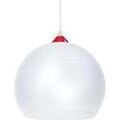 Lustres, suspensions et plafonniers Tosel Suspension globe verre rouge Rouge Unique. . Maison & D&eacute;co > Lustres, suspensions et plafonniers. Grenoble