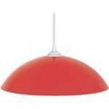 Luminaire sur Grenoble : Lustres, suspensions et plafonniers Tosel Suspension d&ocirc;me m&eacute;tal rouge Rouge Unique. . Maison & D&eacute;co > Lustres, suspensions et plafonniers.