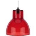 Luminaire sur Grenoble : Lustres, suspensions et plafonniers Tosel Suspension d&ocirc;me verre rouge Rouge Unique. . Maison & D&eacute;co > Lustres, suspensions et plafonniers.