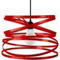 Lustres, suspensions et plafonniers Tosel Suspension g&eacute;om&eacute;trique m&eacute;tal rouge Rouge Unique. . Maison & D&eacute;co > Lustres, suspensions et plafonniers. Grenoble