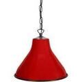 Luminaire sur Grenoble : Lustres, suspensions et plafonniers Tosel Suspension d&ocirc;me m&eacute;tal rouge Rouge Unique. . Maison & D&eacute;co > Lustres, suspensions et plafonniers.