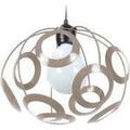 Lustres, suspensions et plafonniers Tosel Suspension globe m&eacute;tal taupe Unique. . Maison & D&eacute;co > Lustres, suspensions et plafonniers. Grenoble