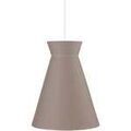 Lustres, suspensions et plafonniers Tosel Suspension conique tissu taupe Unique. . Maison & D&eacute;co > Lustres, suspensions et plafonniers. Grenoble