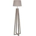 Luminaire sur Grenoble : Lampadaires Tosel Lampadaire colonne bois taupe Unique. . Maison & D&eacute;co > Lampadaires.