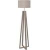 Lampadaires Tosel Lampadaire colonne bois taupe Unique. . Maison & D&eacute;co > Lampadaires.