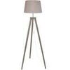 Lampadaires Tosel Lampadaire tr&eacute;pied bois taupe Unique. . Maison & D&eacute;co > Lampadaires.