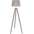 Luminaire sur Grenoble : Lampadaires Tosel Lampadaire tr&eacute;pied bois taupe Unique. . Maison & D&eacute;co > Lampadaires.