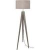 Lampadaires Tosel Lampadaire tr&eacute;pied bois taupe Unique. . Maison & D&eacute;co > Lampadaires.