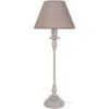 Lampes de bureau Tosel Lampe de chevet colonne m&eacute;tal taupe Unique. . Maison & D&eacute;co > Lampes de bureau.