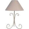 Lampes de bureau Tosel Lampe de chevet colonne m&eacute;tal taupe Unique. . Maison & D&eacute;co > Lampes de bureau.