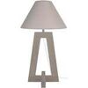 Lampes de bureau Tosel Lampe a poser colonne bois taupe Unique. . Maison & D&eacute;co > Lampes de bureau.