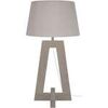 Lampes de bureau Tosel Lampe a poser colonne bois taupe Unique. . Maison & D&eacute;co > Lampes de bureau.