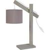 Lampes de bureau Tosel Lampe de bureau articul&eacute; bois taupe Unique. . Maison & D&eacute;co > Lampes de bureau.