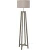 Lampadaires Tosel Lampadaire colonne bois taupe Unique. . Maison & D&eacute;co > Lampadaires.