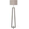 Lampadaires Tosel Lampadaire colonne bois taupe Unique. . Maison & D&eacute;co > Lampadaires.