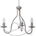 Lustres, suspensions et plafonniers Tosel Lustre multi bras m&eacute;tal taupe blanc Unique. . Maison & D&eacute;co > Lustres, suspensions et plafonniers. Grenoble