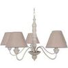 Lustres, suspensions et plafonniers Tosel Lustre multi bras bois taupe cerrus&eacute; Unique. . Maison & D&eacute;co > Lustres, suspensions et plafonniers.