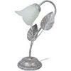 Lampes de bureau Tosel Lampe de chevet bras m&eacute;tal taupe et satin&eacute; Unique. . Maison & D&eacute;co > Lampes de bureau.