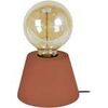 Lampes de bureau Tosel Lampe de chevet conique bois terre cuite Unique. . Maison & D&eacute;co > Lampes de bureau.