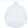 Lampes de bureau Tosel Lampe de chevet bouteille verre transparent et blanc Unique. . Maison & D&eacute;co > Lampes de bureau.