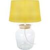 Lampes de bureau Tosel Lampe a poser amphore li&egrave;getransparent et jaune Unique. . Maison & D&eacute;co > Lampes de bureau.