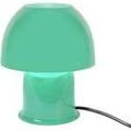 Lampes de bureau Tosel Lampe de chevet champignon m&eacute;tal turquoise Bleu Unique. . Maison & D&eacute;co > Lampes de bureau.