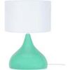 Lampes de bureau Tosel Lampe a poser larme m&eacute;tal turquoise et blanc Bleu Unique. . Maison & D&eacute;co > Lampes de bureau.