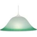 Lustres, suspensions et plafonniers Tosel Suspension d&ocirc;me verre vert Vert Unique. . Maison & D&eacute;co > Lustres, suspensions et plafonniers.