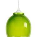 Lustres, suspensions et plafonniers Tosel Suspension bol verre vert Vert Unique. . Maison & D&eacute;co > Lustres, suspensions et plafonniers.
