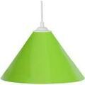 Lustres, suspensions et plafonniers Tosel Suspension conique m&eacute;tal vert Vert Unique. . Maison & D&eacute;co > Lustres, suspensions et plafonniers. Grenoble