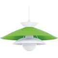 Lustres, suspensions et plafonniers Tosel Suspension conique m&eacute;tal vert Vert Unique. . Maison & D&eacute;co > Lustres, suspensions et plafonniers.