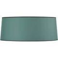 Luminaire sur Grenoble : Abats jours et pieds de lampe Tosel Abat-jour tambour tissu vert Vert Unique. . Maison & D&eacute;co > Abats jours et pieds de lampe.