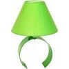 Lampes de bureau Tosel Lampe de chevet demi cylindrique m&eacute;tal vert Vert Unique. . Maison & D&eacute;co > Lampes de bureau.