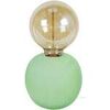 Lampes de bureau Tosel Lampe de chevet globe bois vert Vert Unique. . Maison & D&eacute;co > Lampes de bureau.
