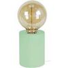 Lampes de bureau Tosel Lampe de chevet cylindrique bois vert Vert Unique. . Maison & D&eacute;co > Lampes de bureau.