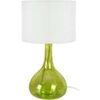 Lampes de bureau Tosel Lampe de chevet bouteille verre vert et blanc Vert Unique. . Maison & D&eacute;co > Lampes de bureau.